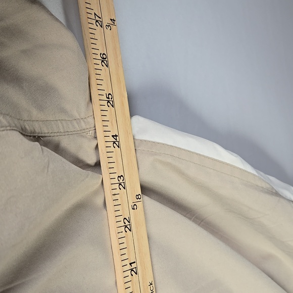 Roche Men's Long Sleeve Tan Windbreaker Golf Jacket Shirt Sz Large - Picture 11 of 11